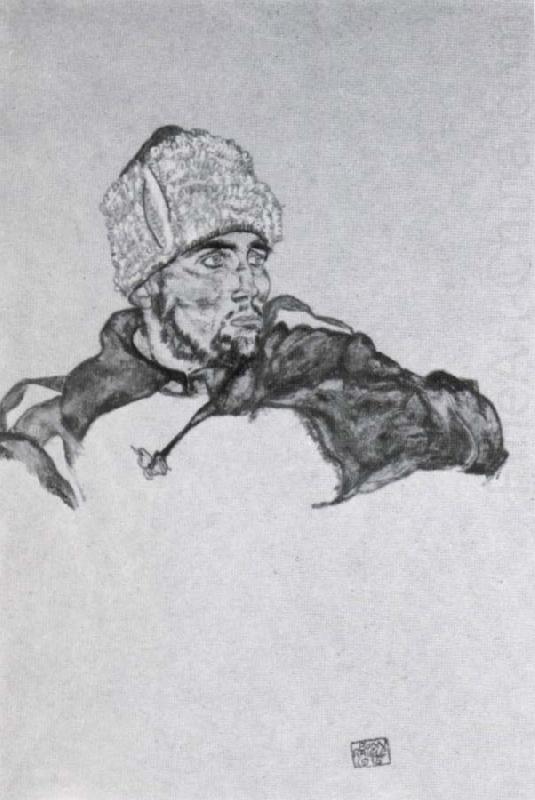 Egon Schiele Russian prisoner of war china oil painting image